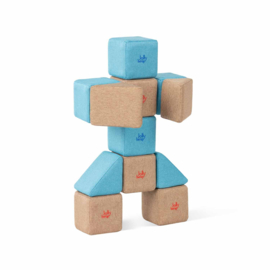 JollyHeap set Pixi, 12 stuks magnetische blokken