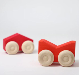 Grimms stapelbare auto's Rood