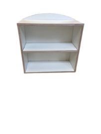 # Kastje voor grondbox Flow, berken/wit hpl