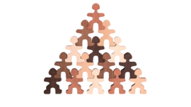 Flockmen - Skin - Tones - Huidskleuren - 15-delig - Montessori