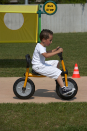 Pilot yellow bike