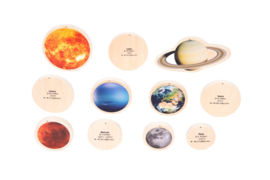 Tickit houten planeten set, 11-delig