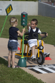 Pilot yellow tricycle 2 seats driewieler