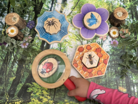 Puzzel: Welke insecten verstoppen zich in de tuin?