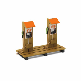 Houten laadstation E-trike