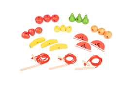 Tickit houten sorteer- en rijgfruit
