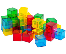 Transparante kubussen