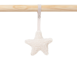 Houten babygym Moon nougat