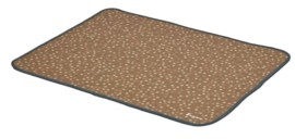Speelmat taupe patroon