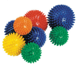 Spike balls / Pin ballen set van 8 st.