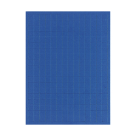 Knutselrubber Mozaiek, 15 x 20 cm, 6 vel, 6 kleuren ass.