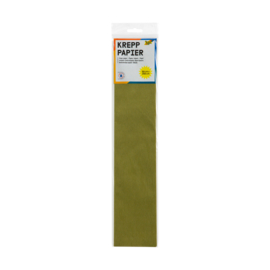 Crêpepapier olijfgroen