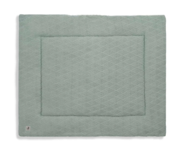 Boxkleed Mat Basic River Knit 80x100cm - Ash Green