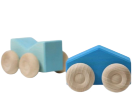 Grimms stapelbare auto's Blauw