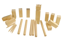 Houten werpspel Kubb