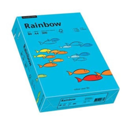 A4 papier, leverbaar in verschillende kleuren BLAUW , 120 grams