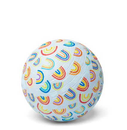 Rubber bal - Regenboog - 13 cm