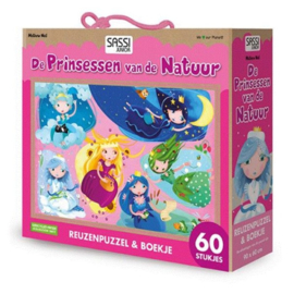 # Puzzel De prinsessen van de natuur, 60-delig, met boekje
