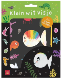 Klein wit visje raamstickers