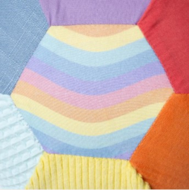 Sensorische ballonbal, pastel