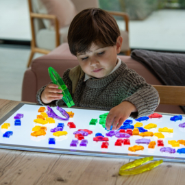 Tickit doorschijnende gekleurde auto's, 72-delig