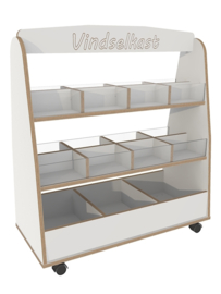 # Vindselkast berken wit hpl