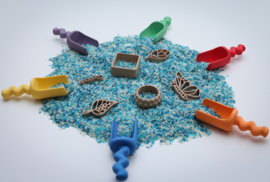 # Grennn Speelschepjes Waves XL Regenboog, 6 stuks