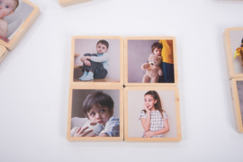 Tickit mijn emoties - houten tegels, set van 18