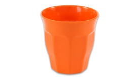 # Melamine beker oranje, set van 6