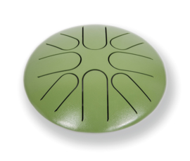 Steel Tongue drum small groen