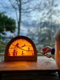 Seizoenslamp - Bundel van de vier seizoenen