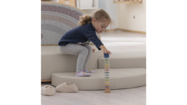 Dubbele Akoestische Sofa Regenboog met bodemmat