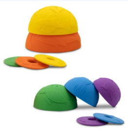 Sensorische  - Stapeltoren - Stapelbekers - Felle - Kleuren