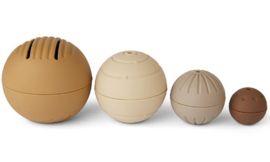 Neo siliconen ballen, 4-delig