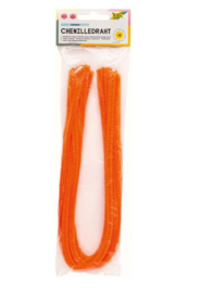 Chenilledraad 8 mm oranje
