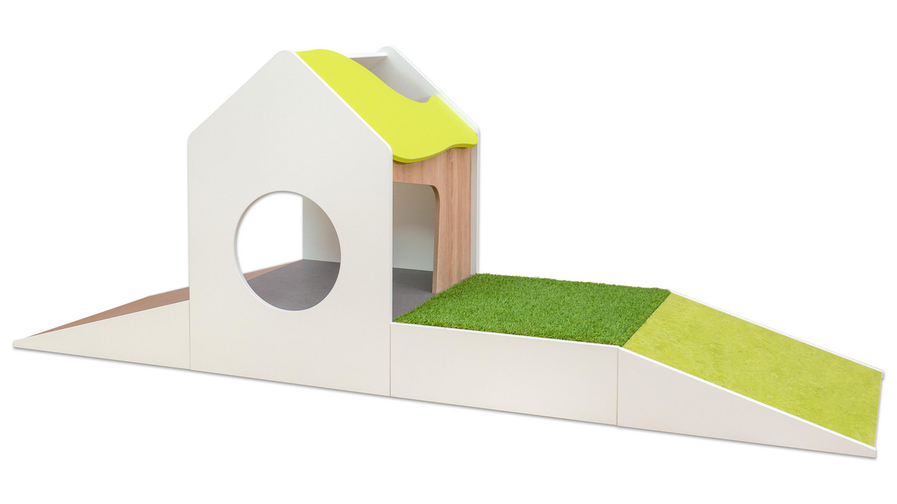 Educasa Speelhuis Bruno met podiumdelen SHOWROOM MODEL