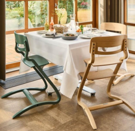 Leander meegroeistoel - Sage Green, zonder beugel