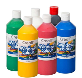 Creall Window 500 ml. 6 stuks ass.