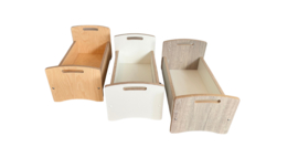 # Poppenbedje compleet met dekbed en kussen