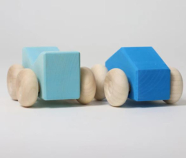 Grimms stapelbare auto's Blauw