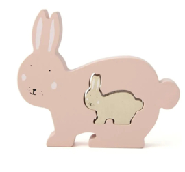 Houten babydieren puzzels