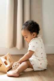 Grijpballen clay/warm linen, 2 stuks, Ø 8 cm