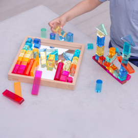 Tickit Spiegelbox met edelstenen, 72-delig