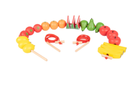 Tickit houten sorteer- en rijgfruit