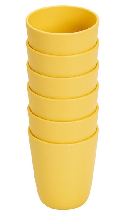 #Bioplastic - Bekers - Set - Van - 6 - Duurzaam