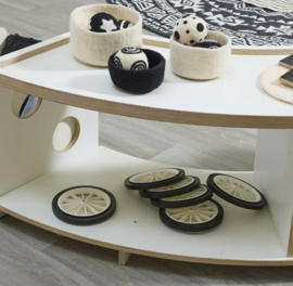 Zwart witte speelset, 28-delig