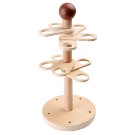 Houten ijsjes, inclusief verkoopstandaard