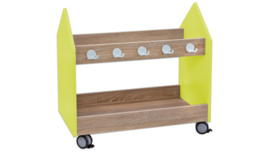 # Educasa verrijdbare garderobe limegroen Small