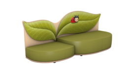 Dubbele Akoestische Sofa Blad