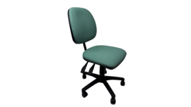# Leidsterstoel Saar in luxe kunstleder bekleed